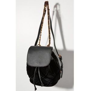 [NWT] Anthro Velvet Backpack